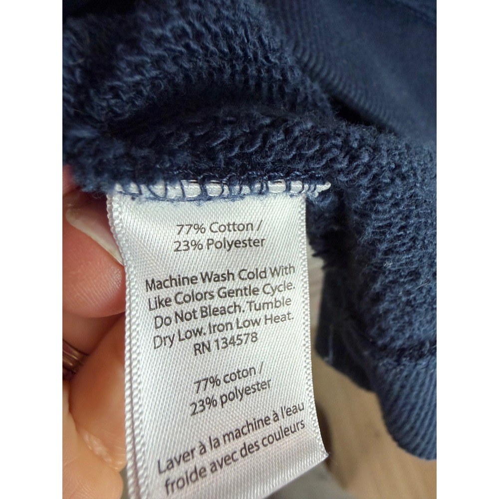 Vineyard Vines Mens 5XLB Navy Blue Salt Washed Shep Shirt Quarter Zip Pullover - Picture 4 of 6